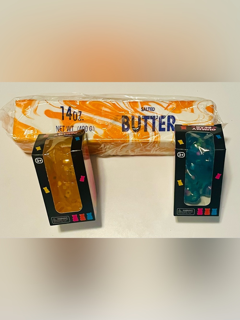 Xl Butter & 2 Fruit Gummy Bears!!